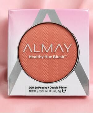 Almay Healthy Hue Blush 200 So Peachy – Silky Smooth Powder Blush 5g